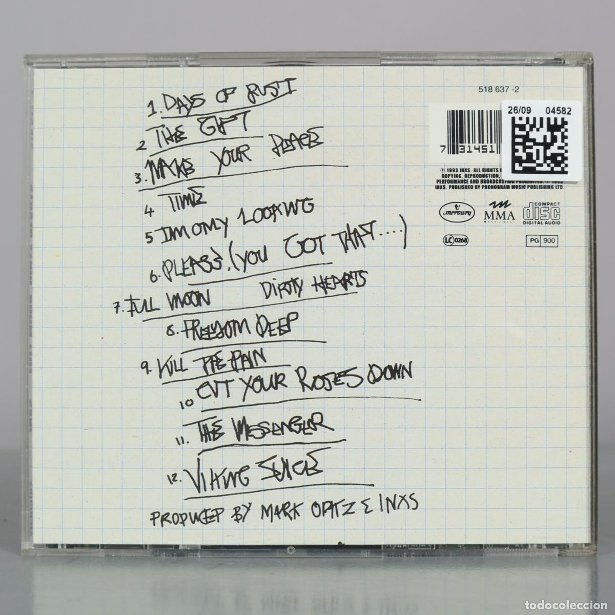 CDs de m&uacute;sica: CD. Full Moon, Dirty Hearts - INXS - Foto 2