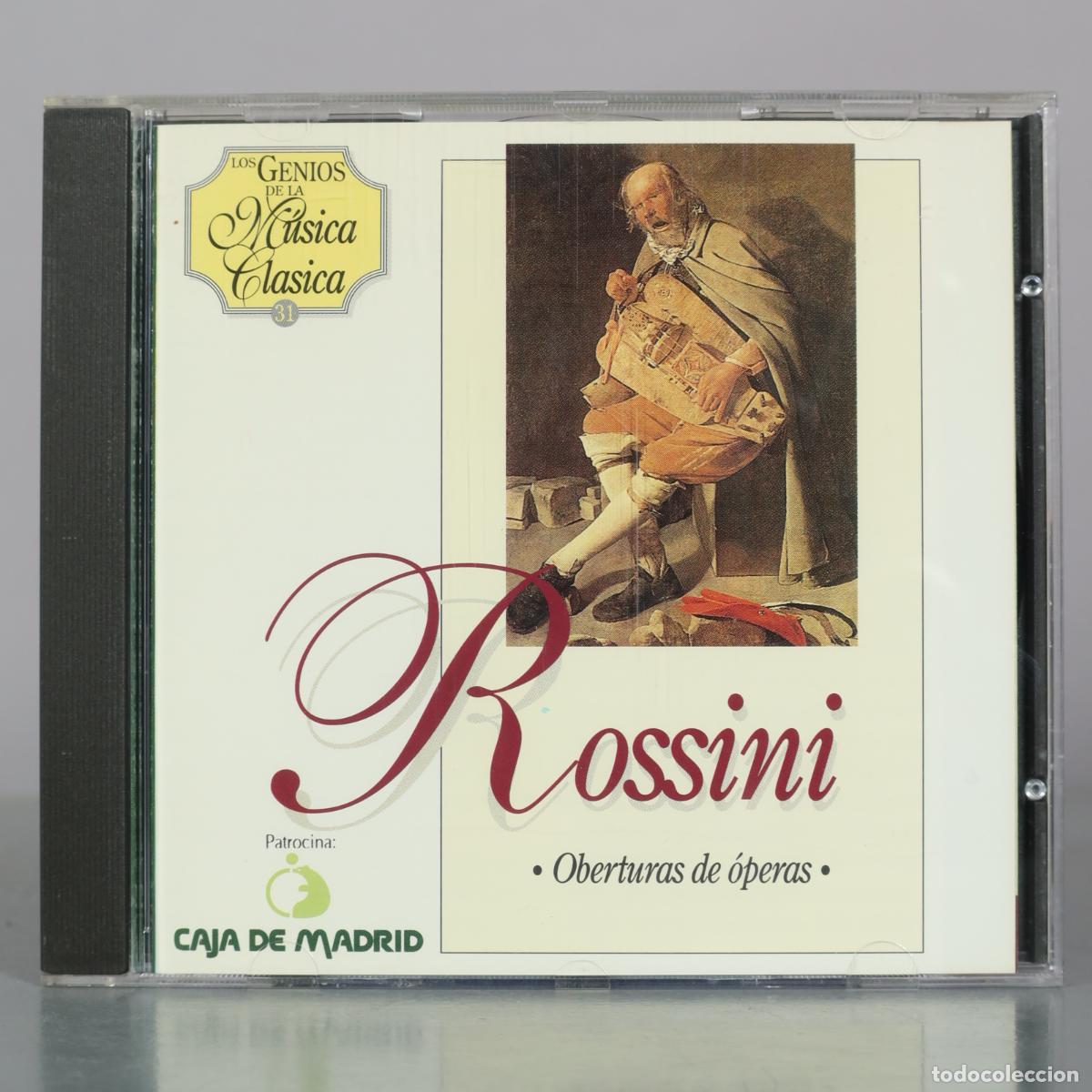 Musik-CDs: CD. Rossini - Oberturas de &oacute;peras - Orquesta Sinf&oacute;nica de Radio Berl&iacute;n - Rudolf Rendell - Grupo Zeta
