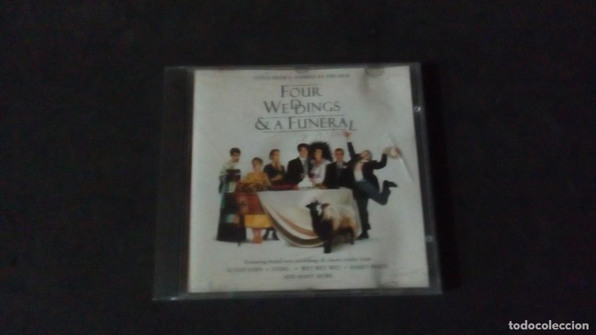 CDs de m&uacute;sica: Four Weddings And A Funeral / Cuatro bodas y un funeral - CD