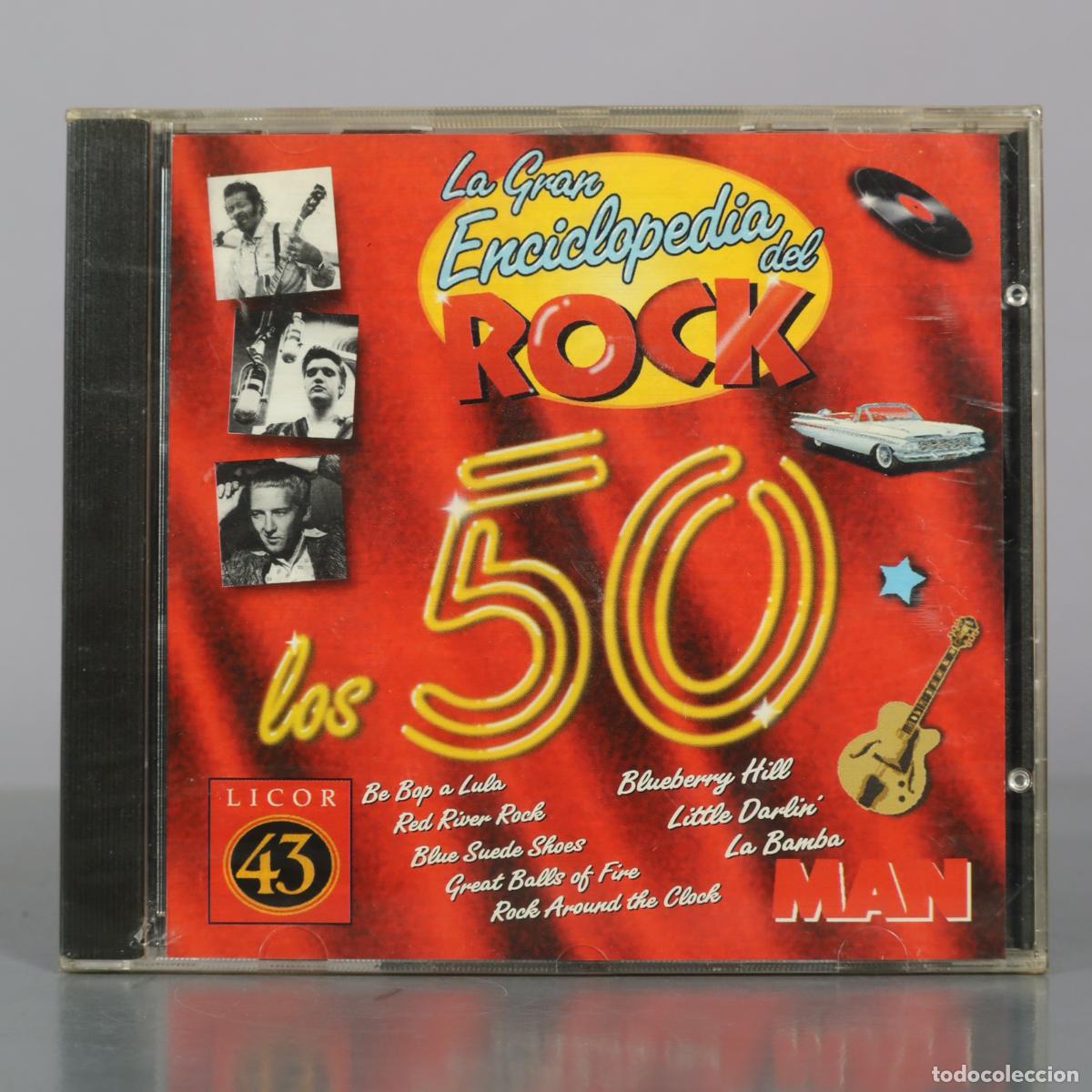 CDs de m&uacute;sica: CD. La Gran Enciclopedia del Rock - los 50 - Editorial Formentera . PRECINTADO