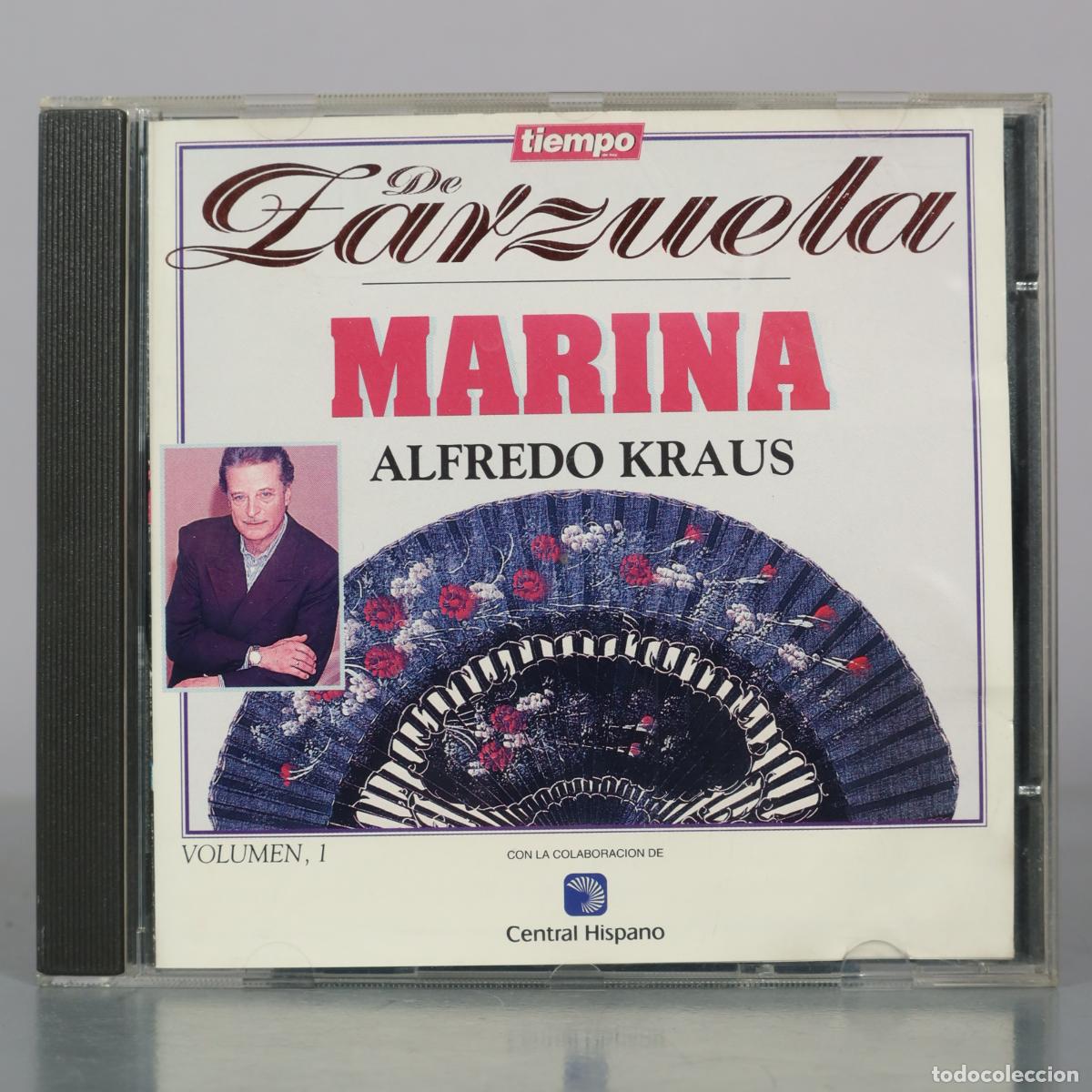 CDs de m&uacute;sica: CD. De Zarzuela - Marina - Volumen 1 - Alfredo Kraus