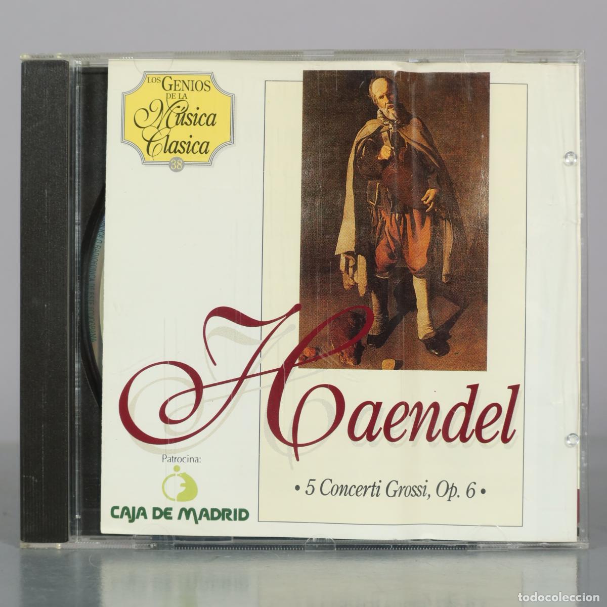 CDs de m&uacute;sica: CD. Haendel - 5 Concerti Grossi, Op. 6 - Capella Istropolitana, P. Bagin