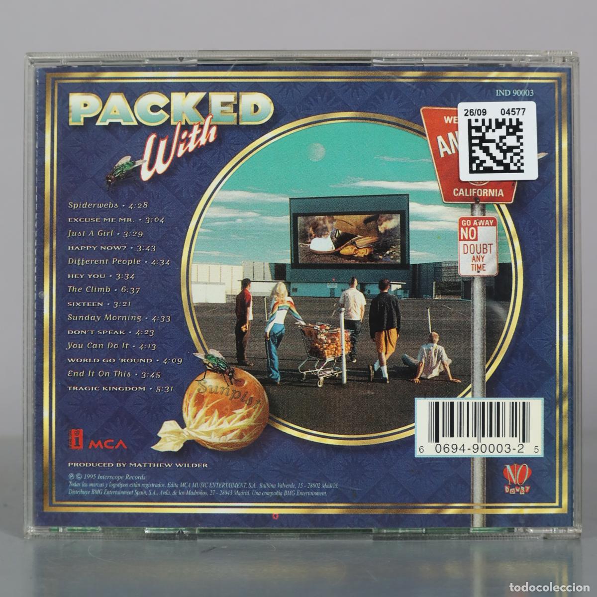 CDs de m&uacute;sica: CD. No Doubt - Tragic Kingdom - Foto 2