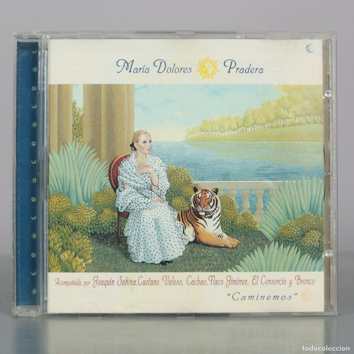 CDs de m&uacute;sica: CD. Caminemos - Mar&iacute;a Dolores Pradera - Joaqu&iacute;n Sabina, Caetano Veloso, Cachao, Flaco Jim&eacute;nez, El