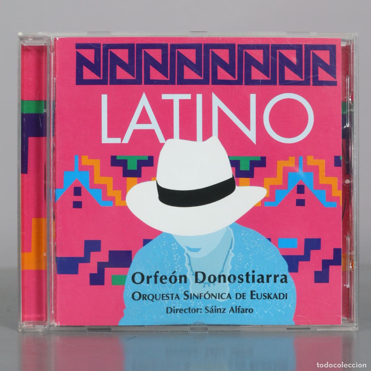 CDs de m&uacute;sica: CD. Latino - Orfe&oacute;n Donostiarra - Orquesta Sinf&oacute;nica de Euskadi, S&aacute;inz Alfaro - RTVE M&uacute;sica
