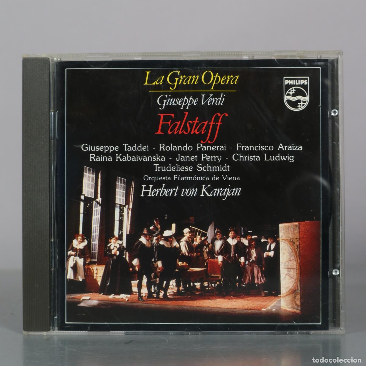 CDs de m&uacute;sica: CD. Falstaff - Giuseppe Verdi - Giuseppe Taddei, Rolando Panerai, Francisco Araiza, Raina