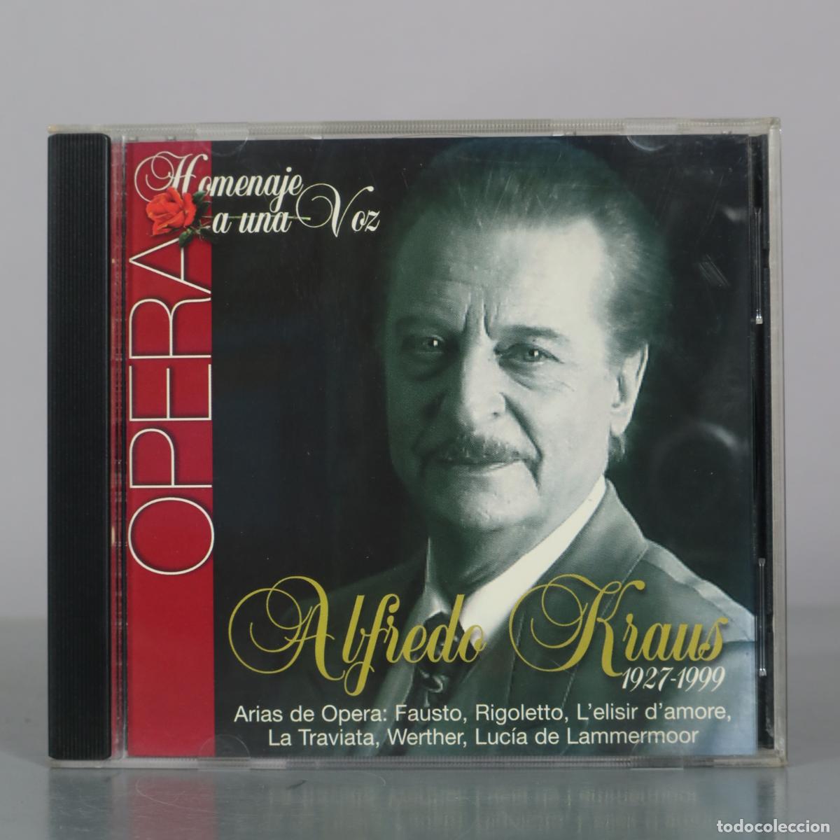 CDs de m&uacute;sica: CD. Homenaje a una Voz - Alfredo Kraus - El Mundo - Onda Cero Radio
