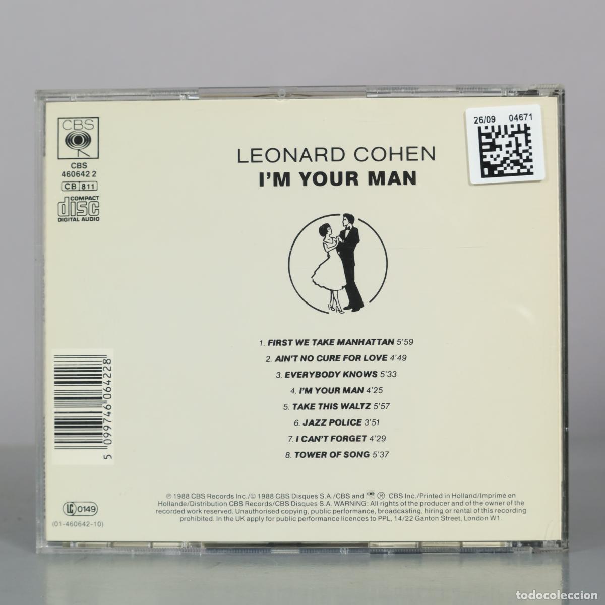 CDs de m&uacute;sica: CD. Im Your Man - Leonard Cohen - Foto 2