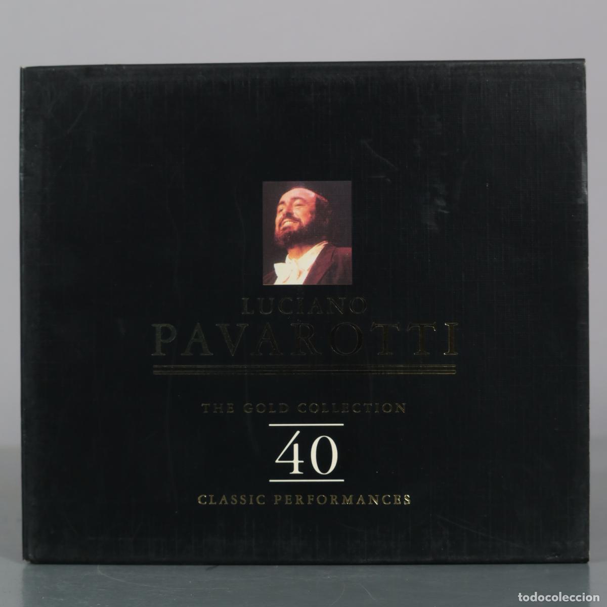 CDs de m&uacute;sica: CD. Luciano Pavarotti - The Gold Collection - 40 Classic Performances