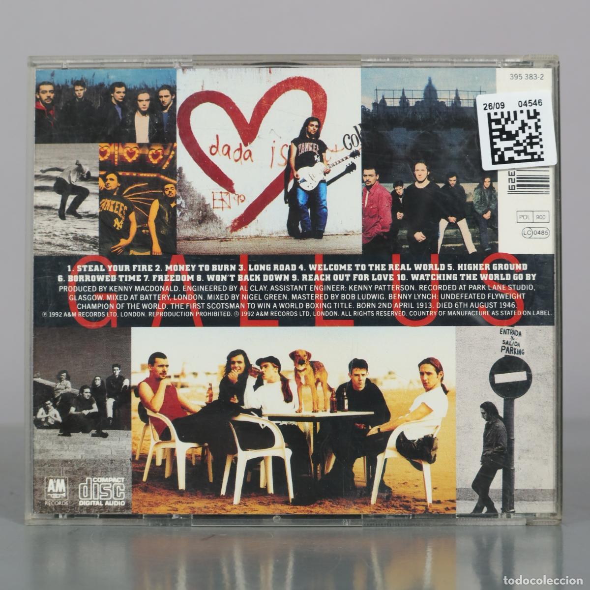 CDs de m&uacute;sica: CD. Gun - Gallus - A&M Records - Foto 2