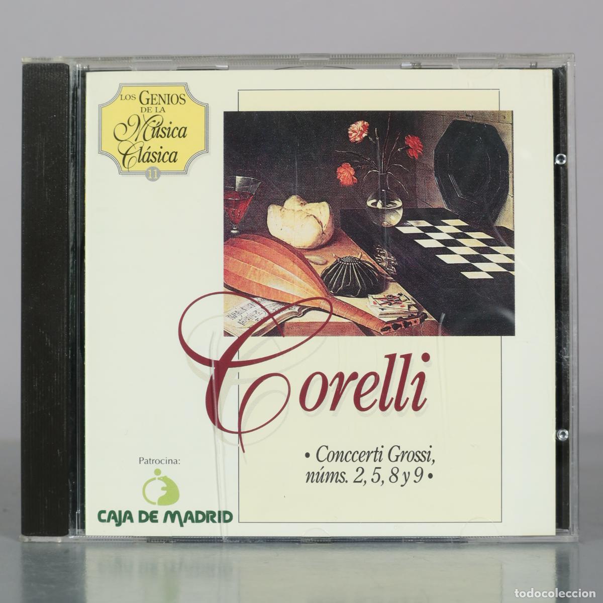 CDs de m&uacute;sica: CD. Corelli - Conccerti Grossi, n&uacute;ms. 2, 5, 8 y 9 - Grupo Zeta