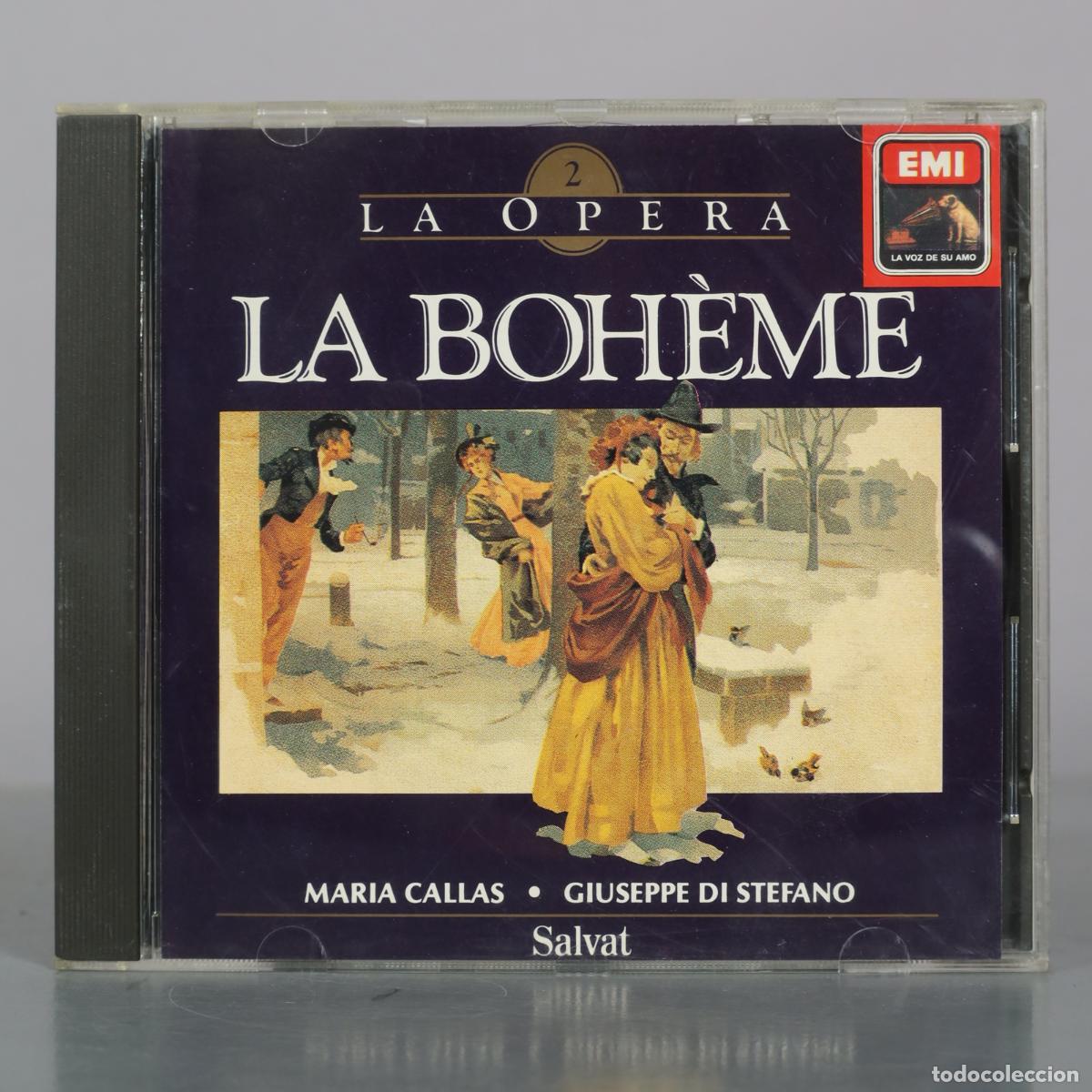 CDs de m&uacute;sica: CD. La Opera - La Boh&egrave;me - Giacomo Puccini, Maria Callas, Giuseppe Di Stefano - Salvat