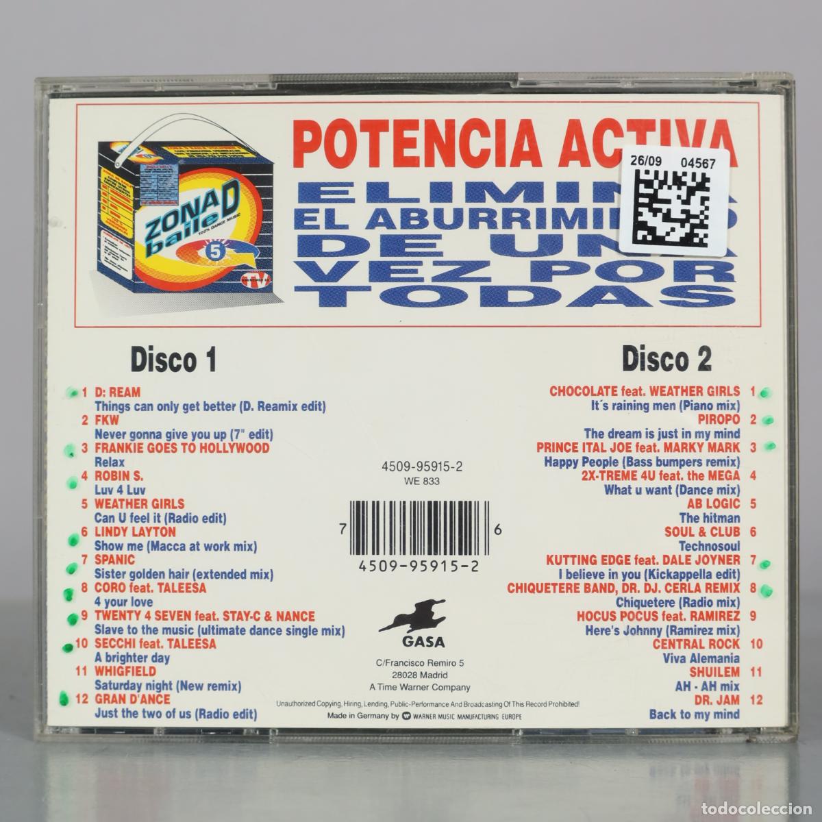 CDs de m&uacute;sica: CD. Zona de Baile 5. - Foto 2