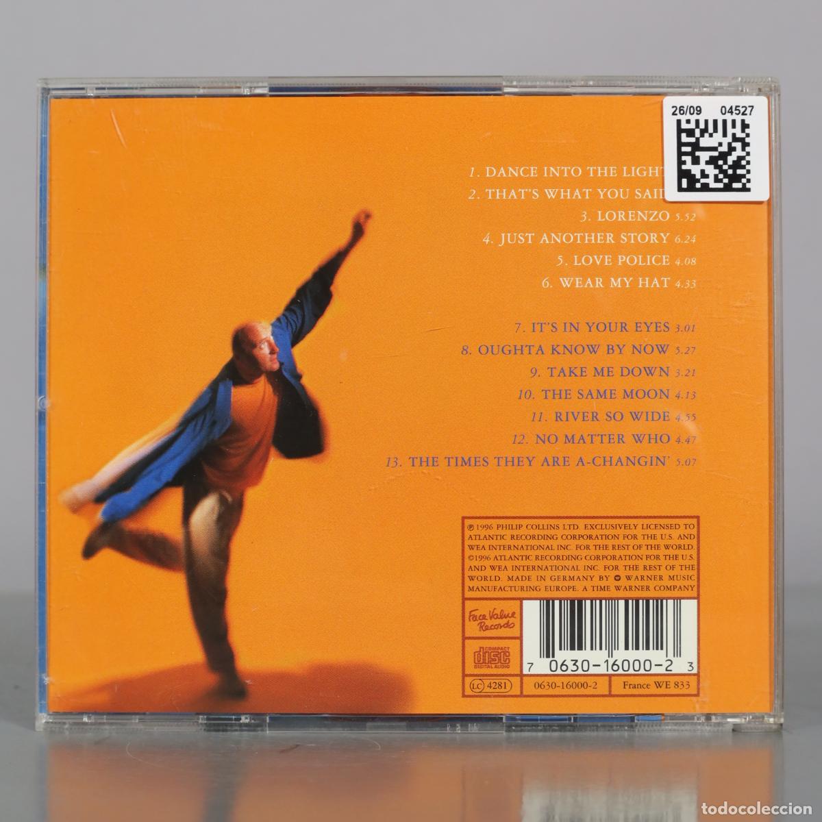 CDs de m&uacute;sica: CD. Dance Into The Light - Phil Collins - Foto 2