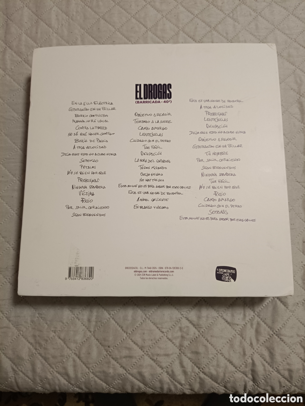 CDs de m&uacute;sica: El drogas - barricada 40 - Foto 3