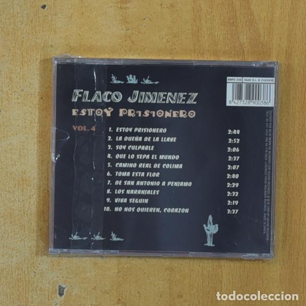 CDs de m&uacute;sica: FLACO JIMENEZ - ESTOY PRISIONERO - CD - Foto 2