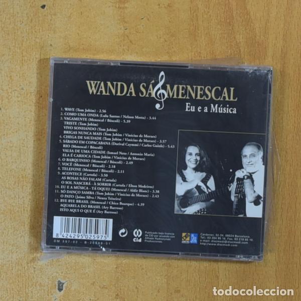CDs de m&uacute;sica: WANDA SA MENESCAL - EU E A MUSICA - CD - Foto 2