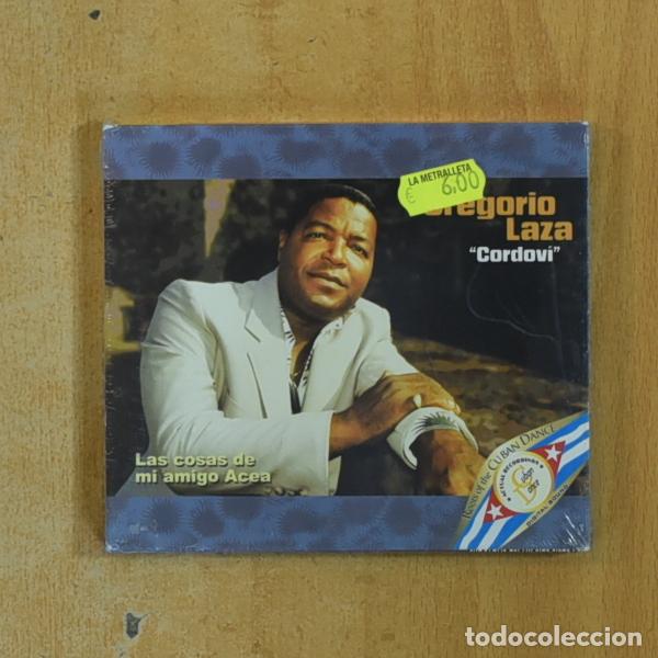 CDs de m&uacute;sica: GREGORIO LAZA - LAS COSAS DE MI AMIGO ACEA - CD