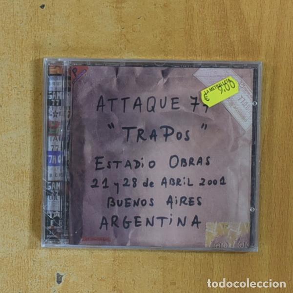 CDs de m&uacute;sica: ATTAQUE 77 - TRAPOS - CD - Ampl&iacute;a tu colecci&oacute;n
