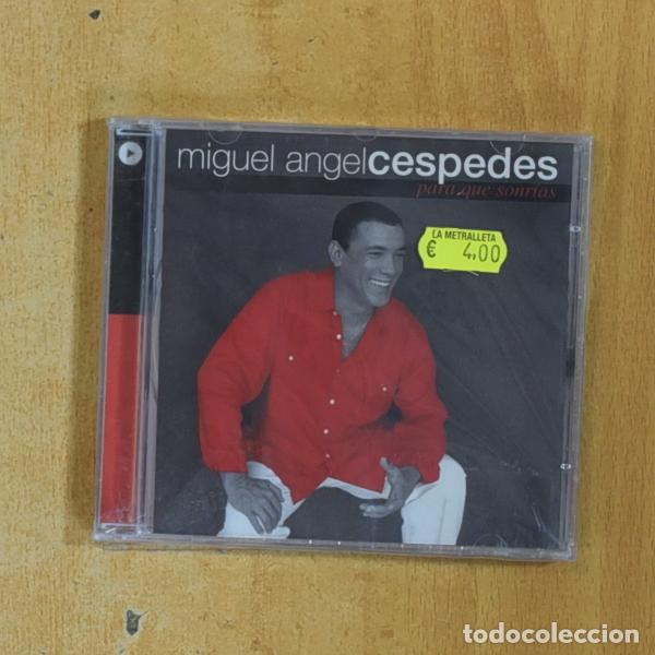 CDs de m&uacute;sica: MIGUEL ANGEL CESPEDES - PARA QUE SONRIAS - CD