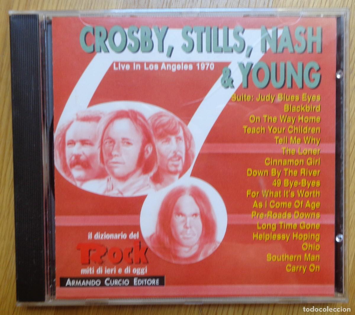 CDs de m&uacute;sica: CROSBY, STILLS, NASH & YOUNG 'LIVE IN LOS ANGELES 1970'