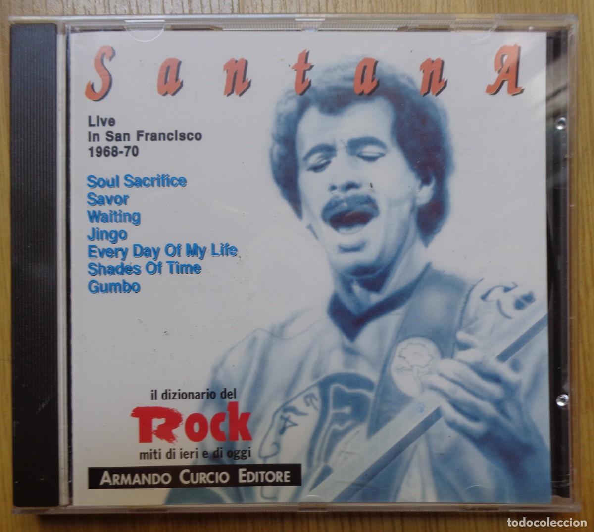 CDs de m&uacute;sica: SANTANA 'LIVE IN SAN FRANCISCO 1968-70'
