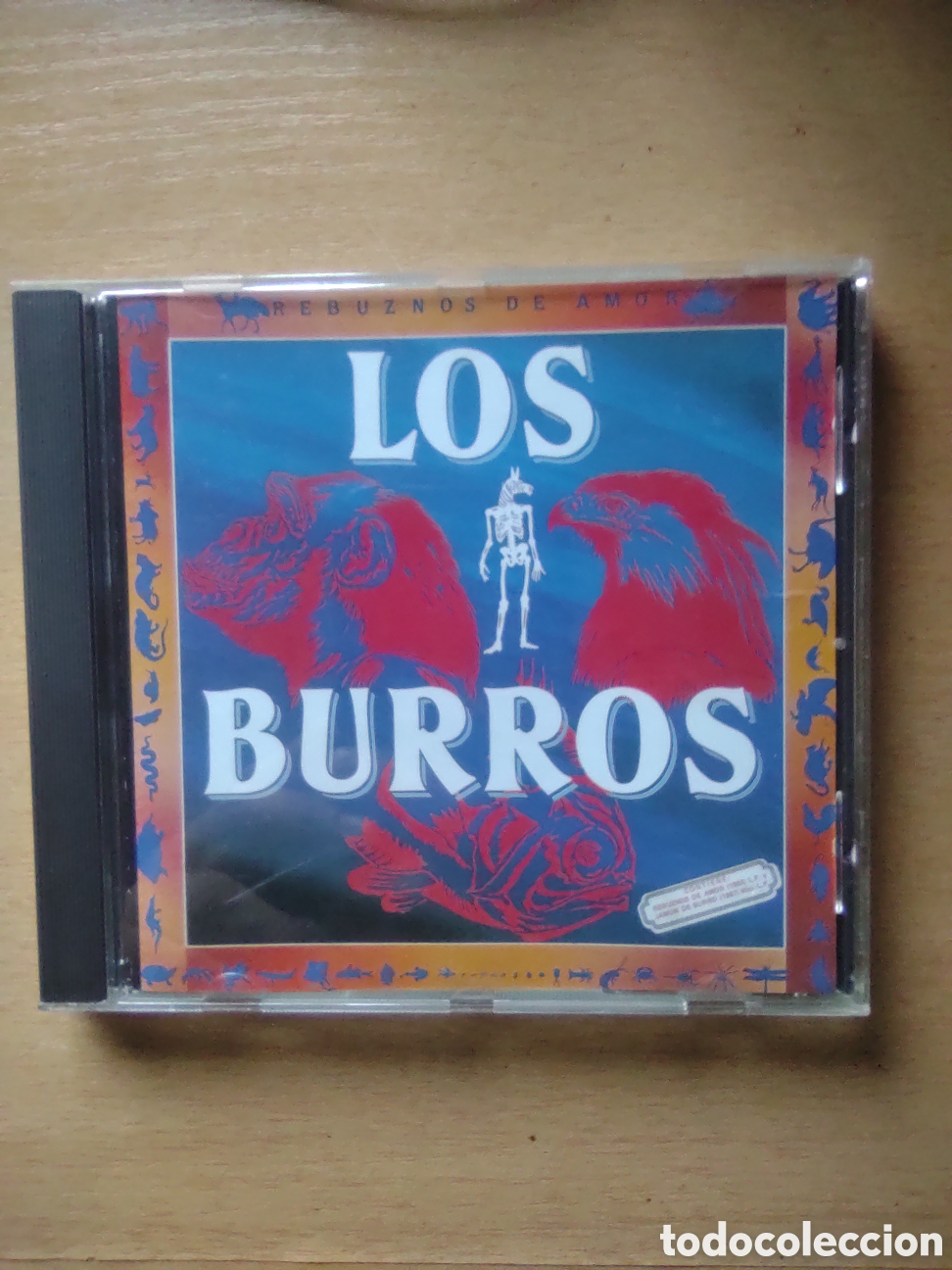 CDs de m&uacute;sica: CD Los Burros - Rebuznos De Amor / Jam&oacute;n De Burro
