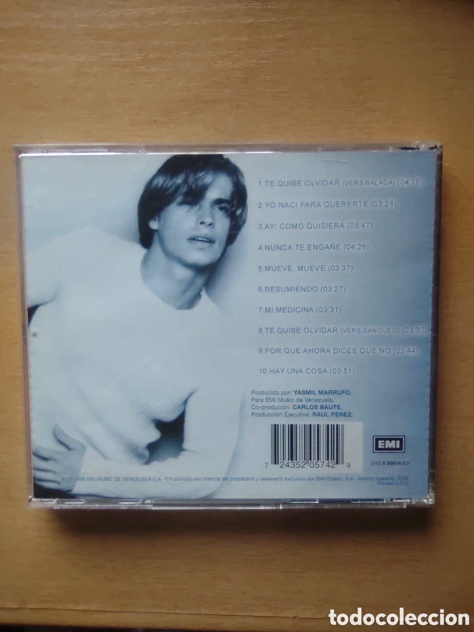 CDs de m&uacute;sica: CD Carlos Baute - Yo Nac&iacute; Para Querer - Foto 2
