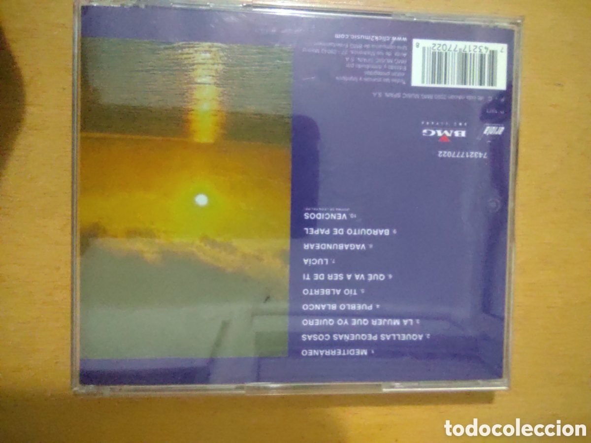 CDs de m&uacute;sica: CD Joan Manuel Serrat - Mediterr&aacute;nea - Foto 2