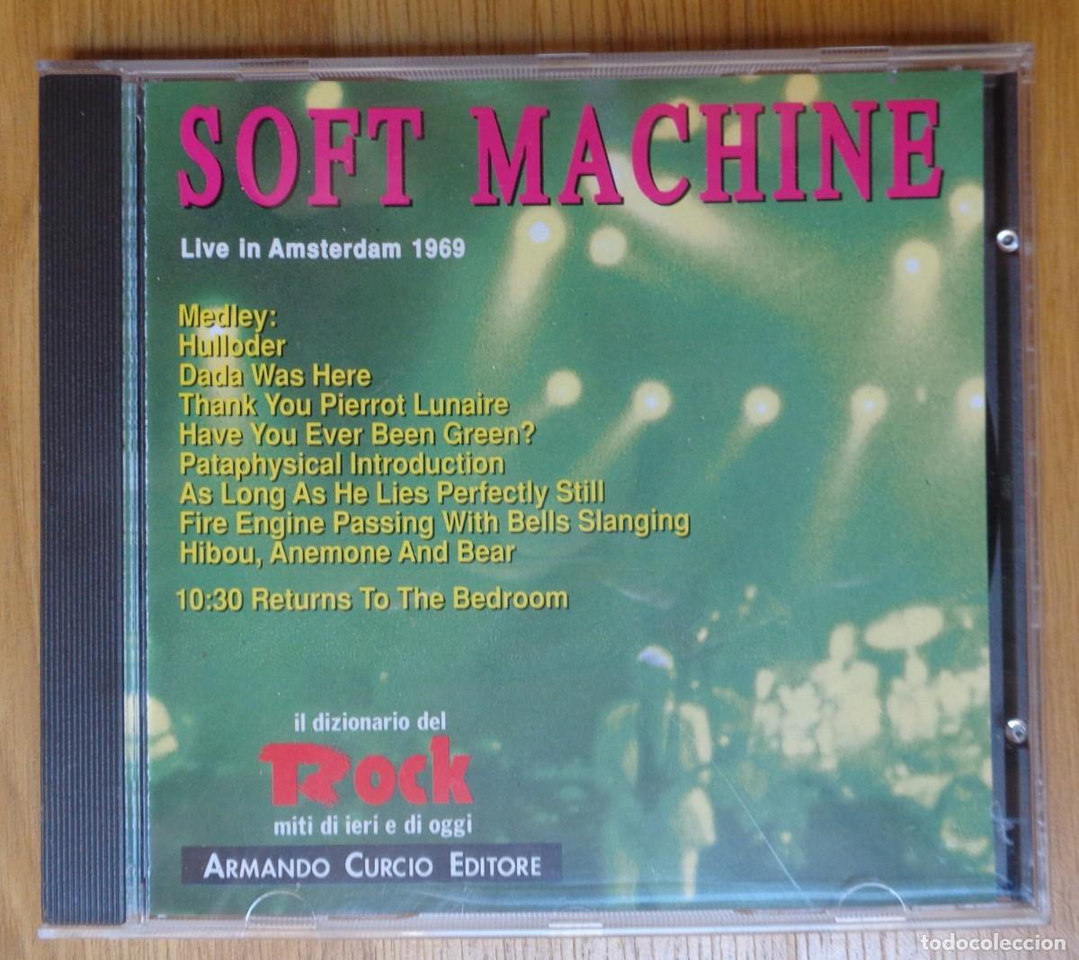 CDs de m&uacute;sica: SOFT MACHINE 'LIVE IN AMSTERDAM 1969'