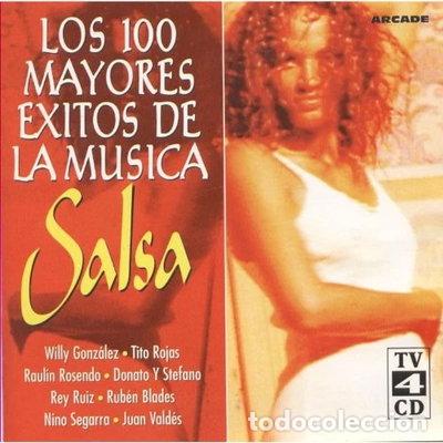 CDs de m&uacute;sica: Los 100 Mayores Exitos de la Musica Salsa- 8428379012127