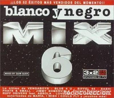 CDs de m&uacute;sica: Blanco y Negro Mix 6- 8421597020158