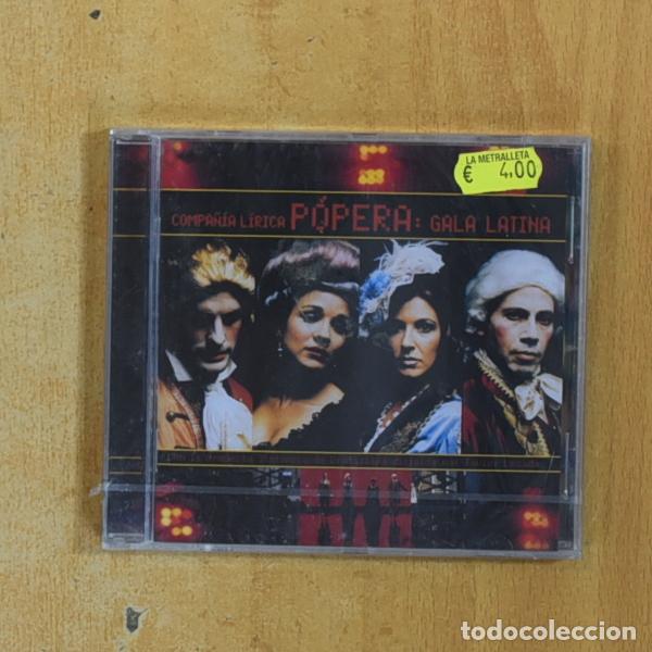 CDs de m&uacute;sica: COMPA&Ntilde;IA LIRICA - POPERA GALA LATINA - CD