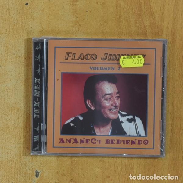 CDs de m&uacute;sica: FLACO JIMENEZ - AMANECI BEBIENDO - CD