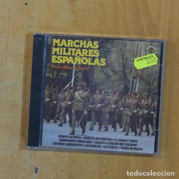 CDs de m&uacute;sica: BANDA MILITAR DE MADRID - MARCHAS MILITARES ESPA&Ntilde;OLAS - CD