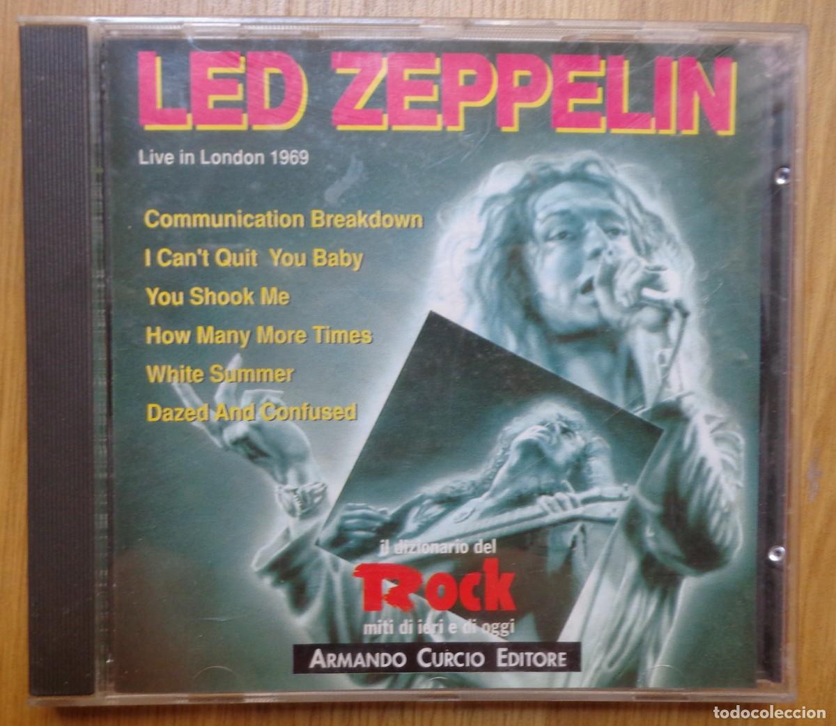 CDs de m&uacute;sica: LED ZEPPELIN 'LIVE IN LONDON 1969'