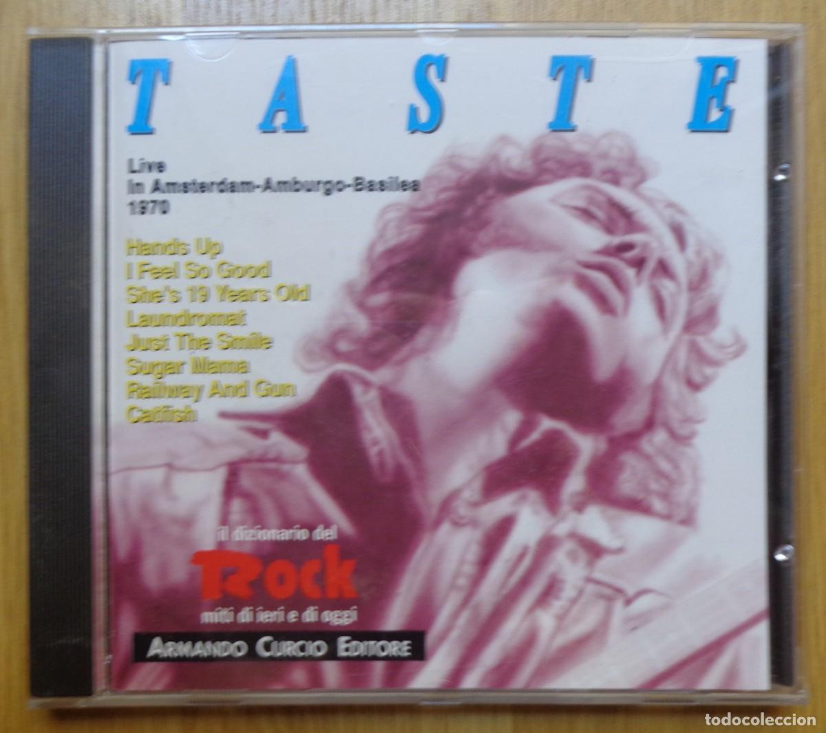 CDs de m&uacute;sica: TASTE 'LIVE IN AMSTERDAM - AMBURGO - BASILEA 1970'