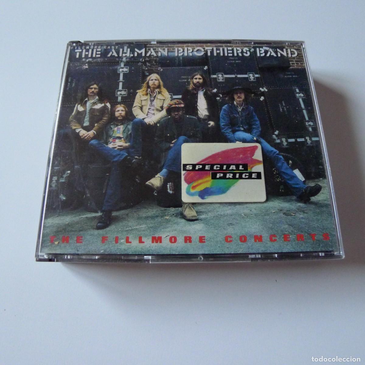 CDs de m&uacute;sica: The Allman Brothers Band &ndash; The Fillmore Concerts 2CD BOX SET