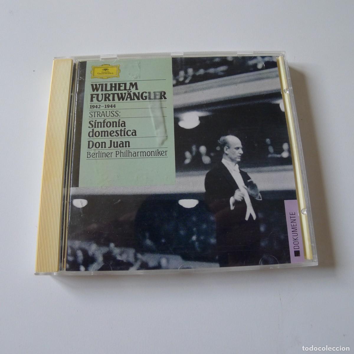 CD de M&uacute;sica: Wilhelm Furtw&auml;ngler / Strauss : Berliner Philharmoniker &ndash; Sinfonia Domestica / Don Juan CD
