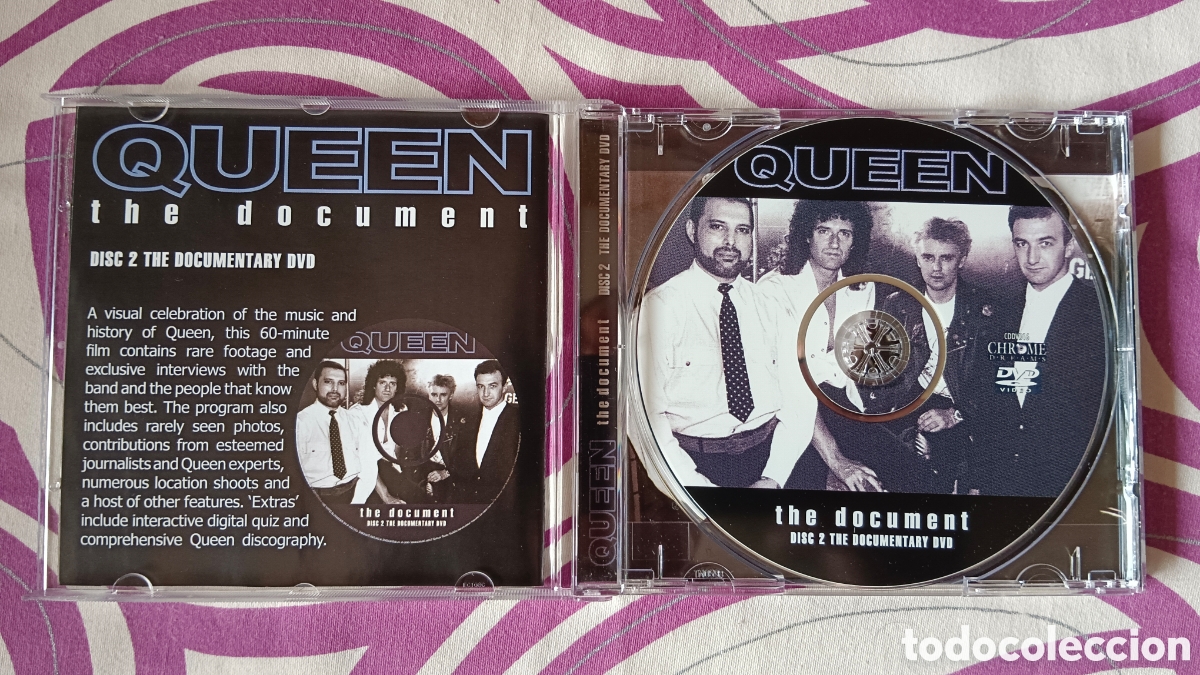 CDs de m&uacute;sica: Queen &ndash; The Document CD+DVD - Foto 4