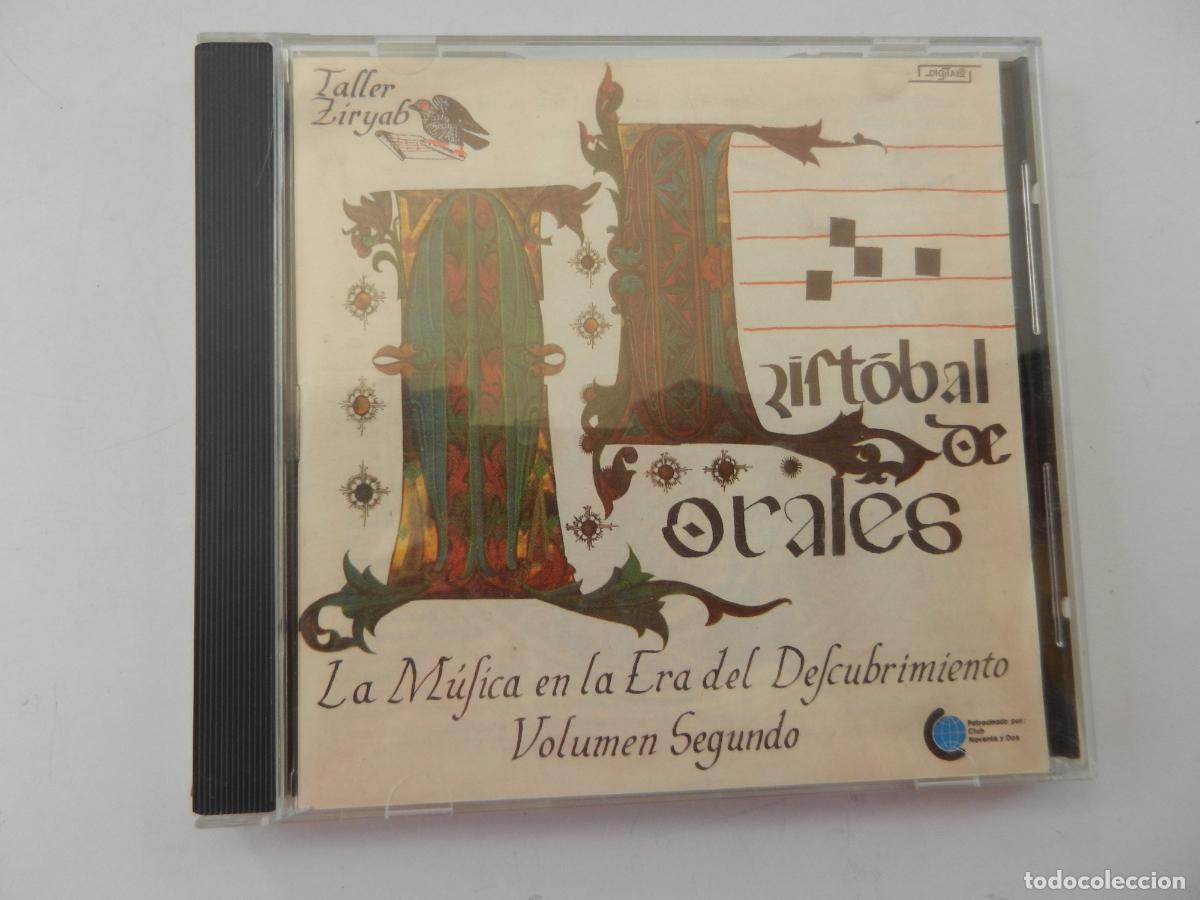 CDs de m&uacute;sica: LA MUSICA EN LA ERA DEL DESCRUBRIMIENTO - VOL . SEGUNDO - CRISTOBAL DE MOARALES- TALLER ZIRYAB -1987