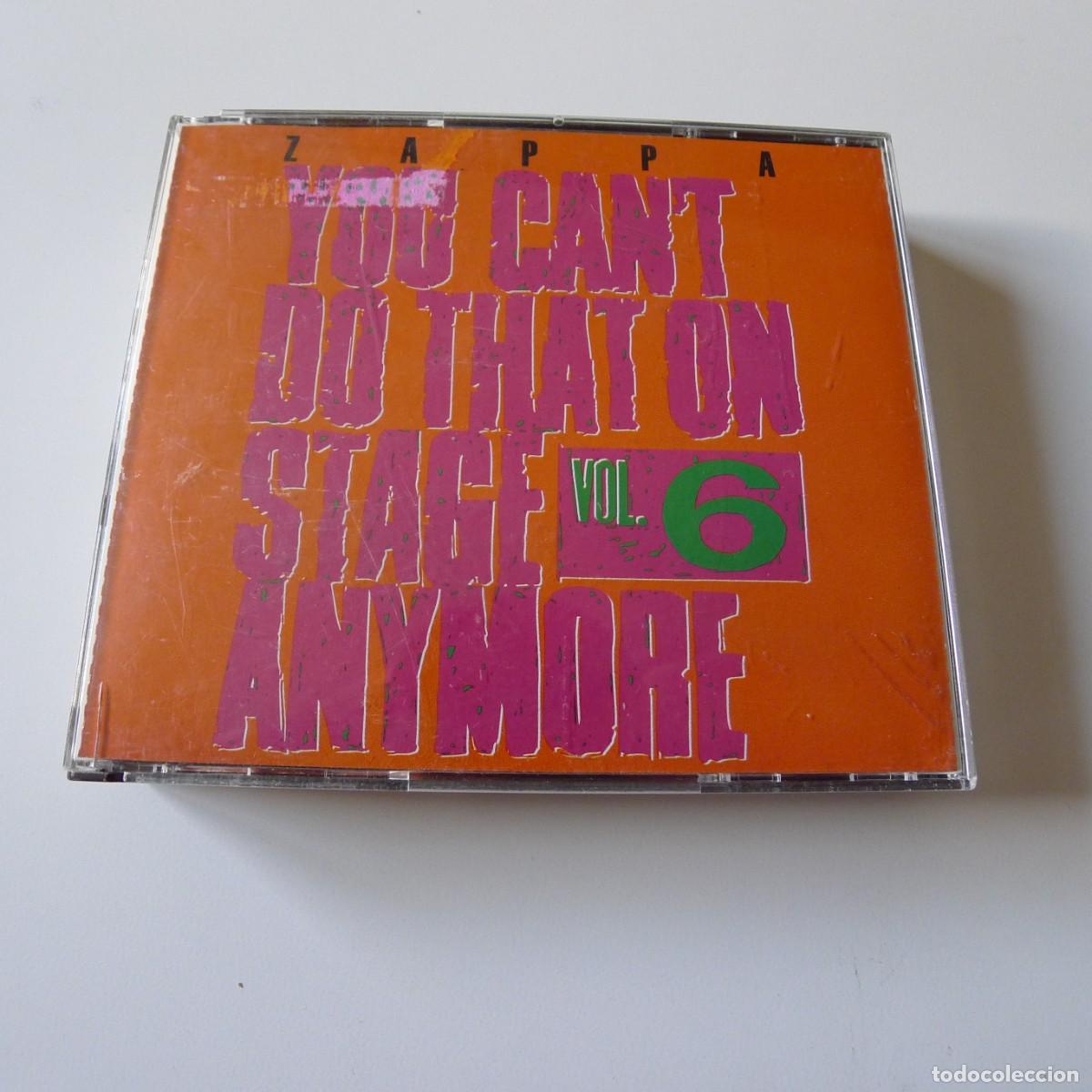 CDs de m&uacute;sica: Frank Zappa &ndash; You Can't Do That On Stage Anymore Vol. 6 2CD BOX SET