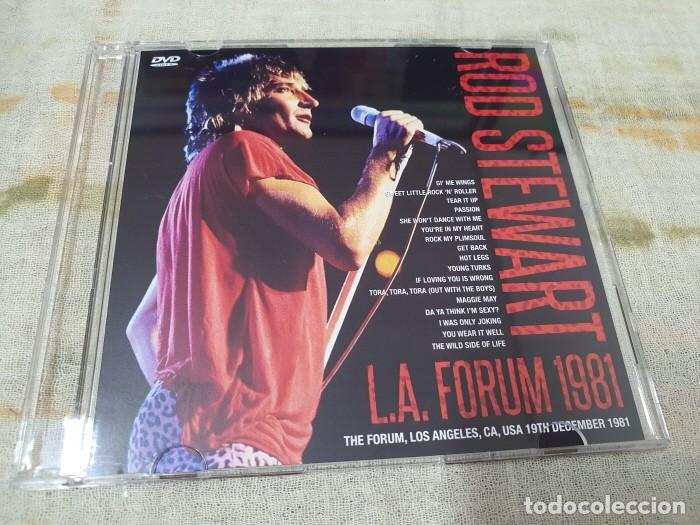 CDs de m&uacute;sica: DVD - Rod STEWART - Live L A Forum 1981