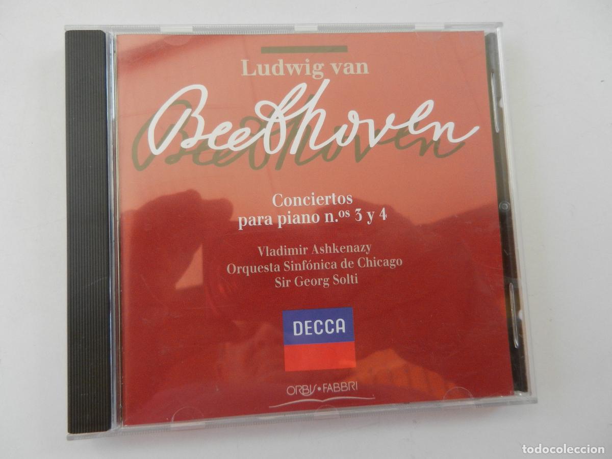 CDs de m&uacute;sica: BEETHOVEN -CONCIERTOS PARA PIANO N&ordm;S. 5 Y 4 - SIR GEORG SOLTI - DECCA 1996