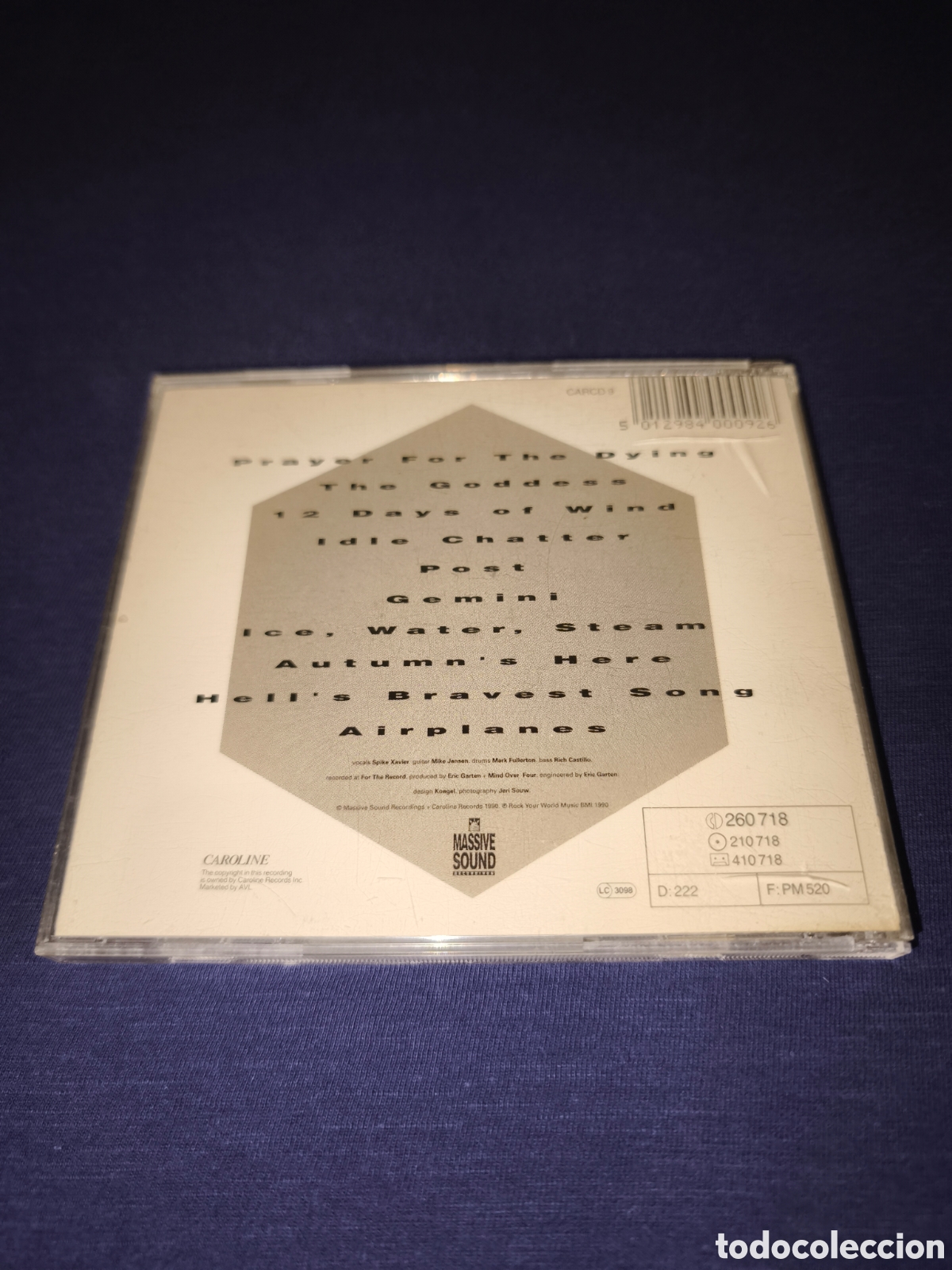 CDs de m&uacute;sica: Mind Over Four The Goddess - Foto 2