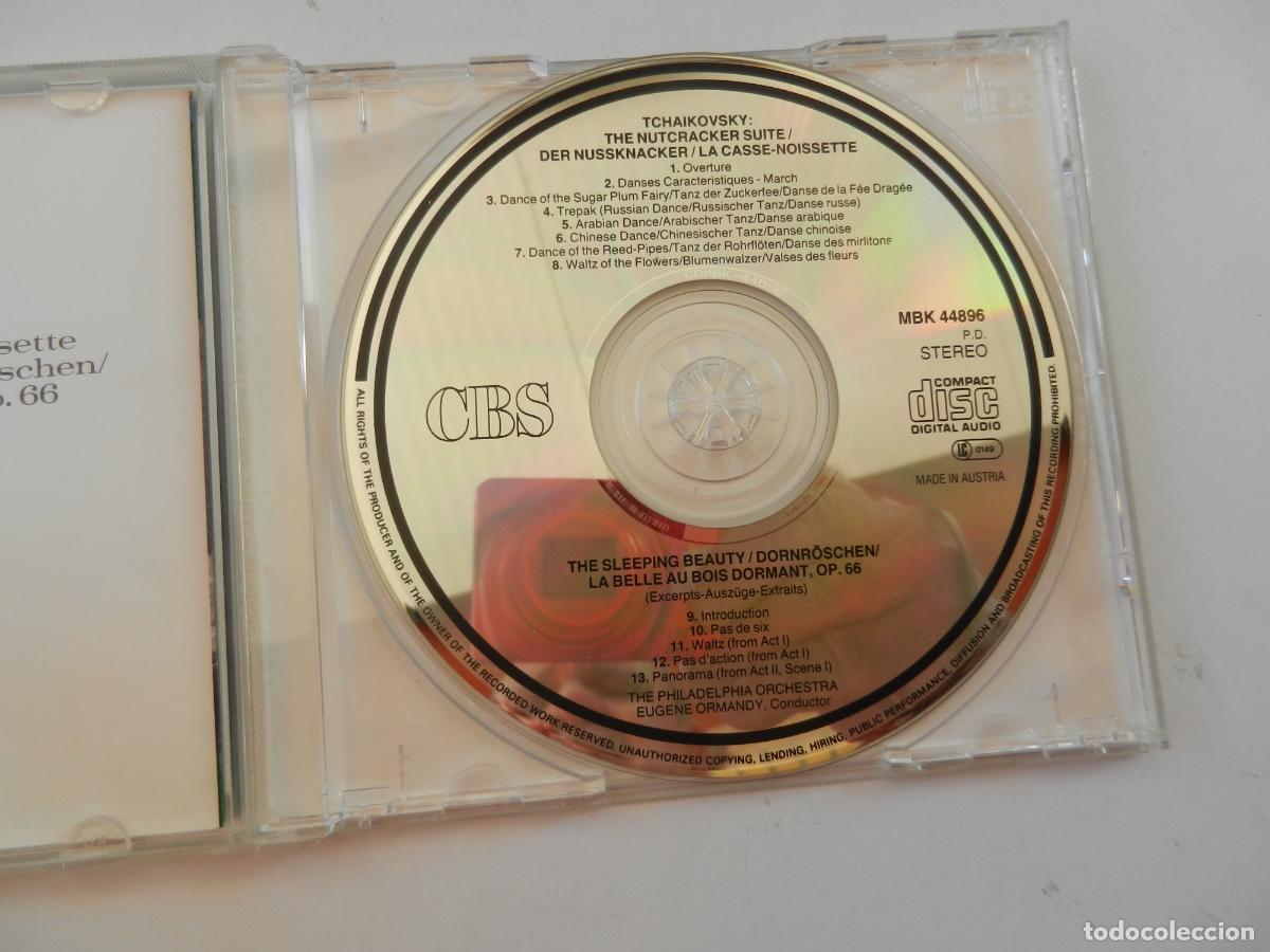 CDs de m&uacute;sica: TCHAIKOSKY -THE NUTERACKER SUITE - EUGENE ORMANDY - 1989 CBS - Foto 2