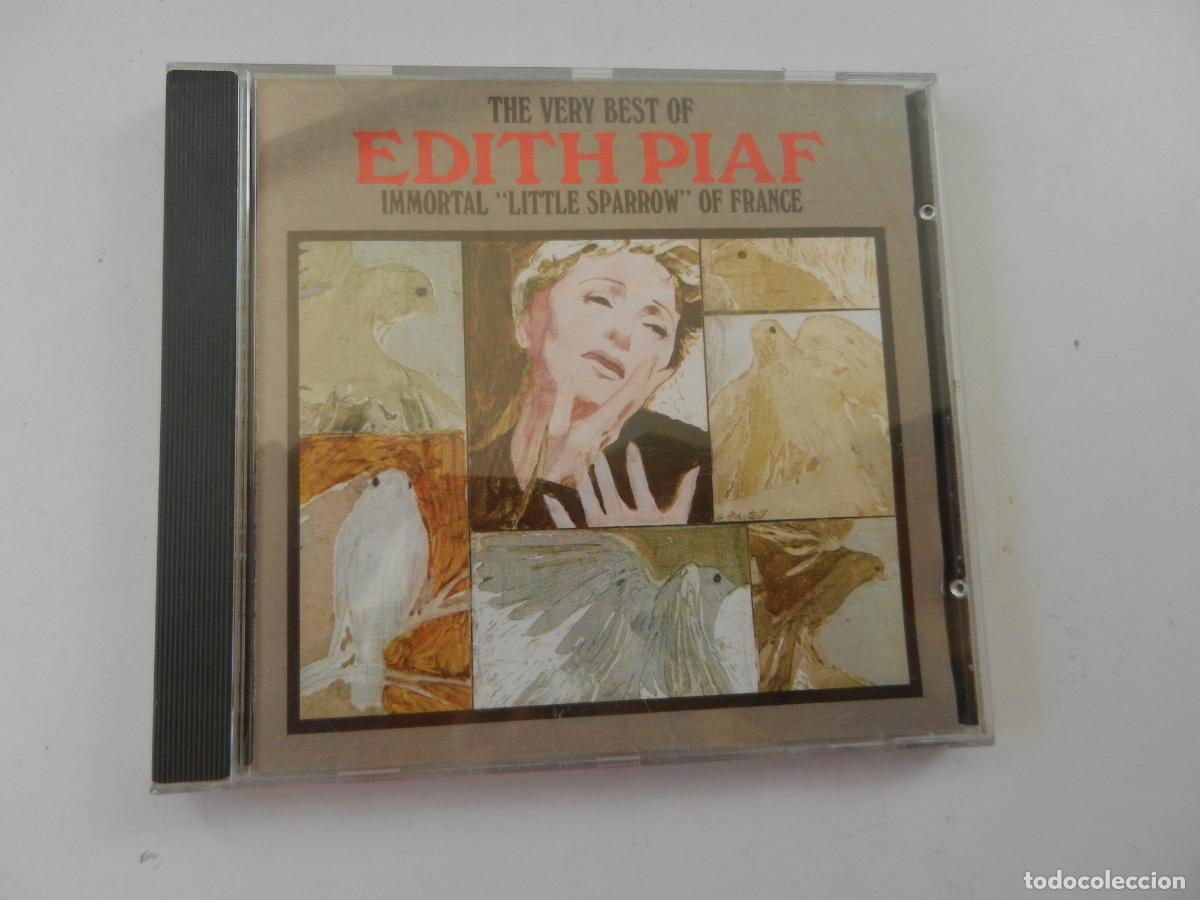 CDs de m&uacute;sica: THE VERY BEST OF EDITH PIAF - IMMORTAL - LITTLE SPARROW OF FRANCE - 1987