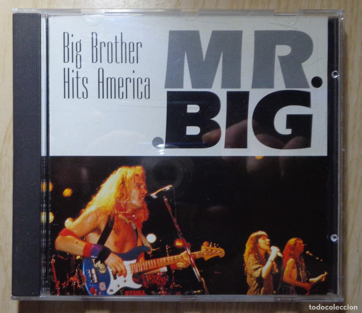 CDs de m&uacute;sica: MR. BIG 'BIG BROTHER HITS AMERICA'