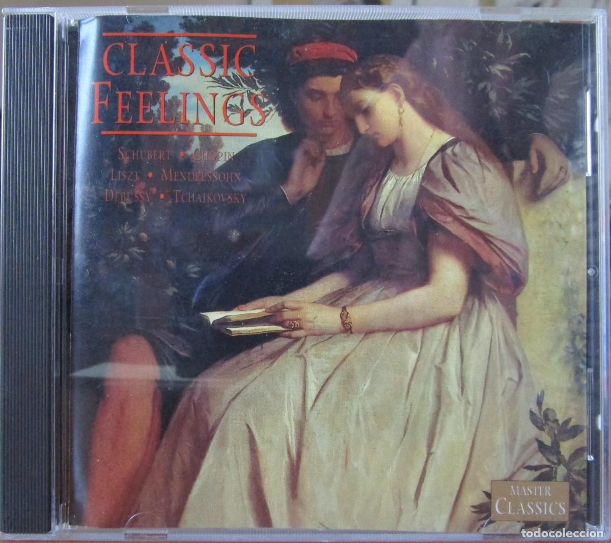 CDs de m&uacute;sica: CLASSIC FEELINGS - DEBUSSY - TCHAIKOVSKY - LISZT - SCHUBERT - MENDELSSOHN -CHOPIN - CD