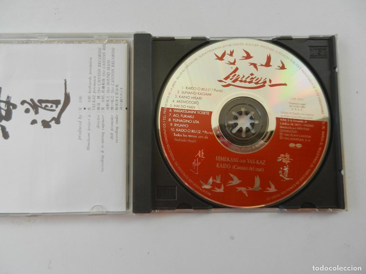 CDs de m&uacute;sica: HIMEKAMI CON YAS-KAZ - KAIDO (CAMINO DEL MAR) - 1992- CD
